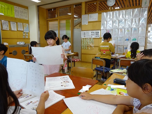 【１年生】国語「はなしたいな　ききたいな」