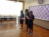 体育祭全体集会・学年団ミーティング