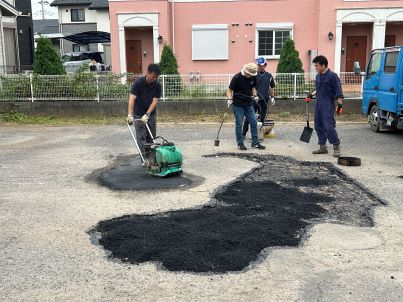 アスファルト舗装工事