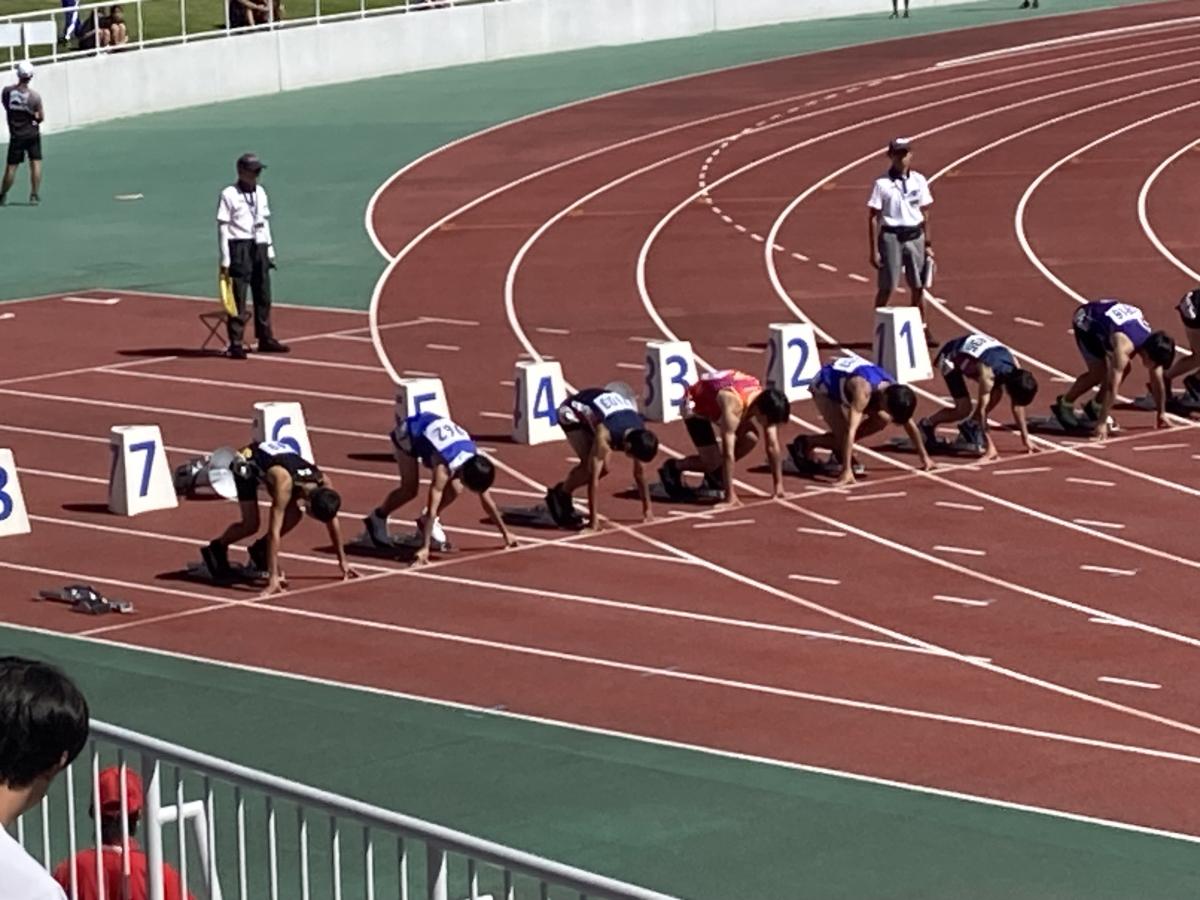 県陸上競技大会が行われました！