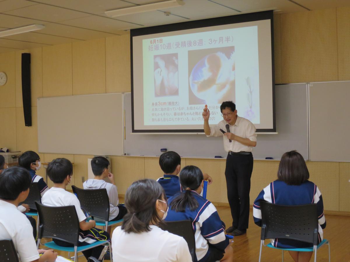 ６年生命（いのち）の講演会・第２回学校保健委員会