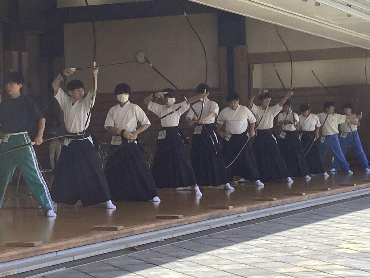 弓道部が県大会に出場しました！