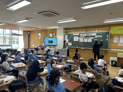 【１年生】食育の授業