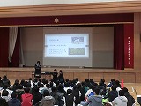 小学生　中学校見学