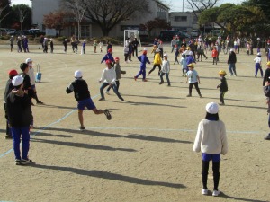 「たかつっ子タイム」で楽しく縦割り活動