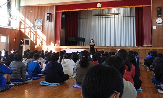 冬休み前 全校集会