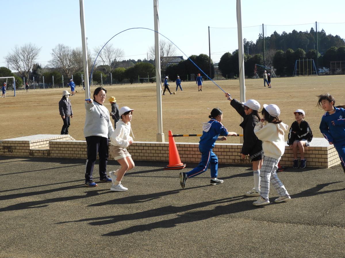 冬休み明け外遊び