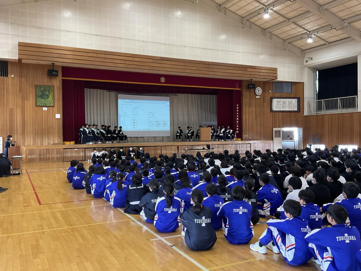 令和7年前期生徒会立会演説会及び役員選挙が行われました！