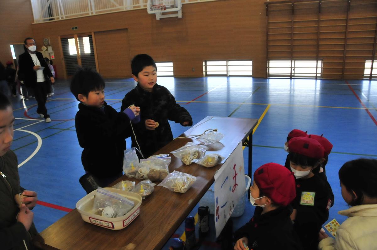 天川幼稚園との交流会