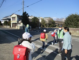 地域の登下校みまもりボランティア