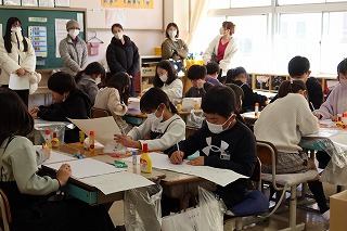 学年末PTA、授業参観を行いました。